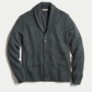 MARINE LAYER Connery Cardigan in Forest Green size Medium